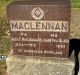 Photo of headstones/thumb_Alex F MacLennan 1844-1912 hdstn Evergreen cem LA